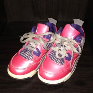 Pink Jordan’s (4’s)